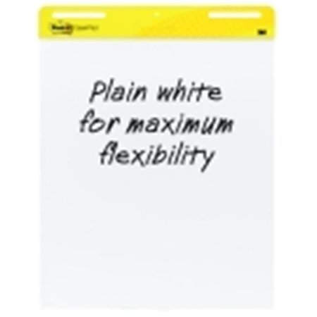 POST-IT Sticky note 25 x 30 in. Unruled White Self-Stick Easel Pad - 30 Sheets & Pad; Pack 2 1437330